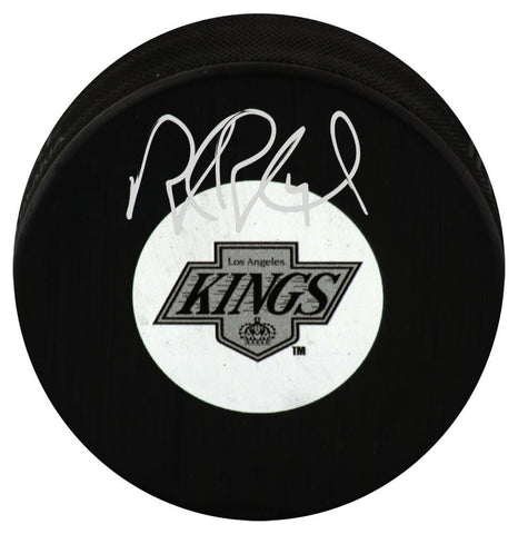 Rob Blake Signed Los Angeles Kings Logo Puck - (SCHWARTZ COA)