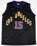 Austin Reaves Signed Los Angeles Lakers Black Jersey (Beckett) Ex-Oklahoma Guard