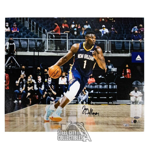 Zion Williamson Autographed New Orleans 16x20 Basketball Photo - Fanatics