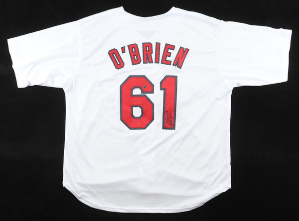 Riley O'Brien Signed St. Louis Cardinals Jersey (Wilder Side of Sports) Closer