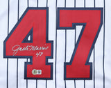 Jack Morris Signed Minnesota Twins 1991 Jersey (Beckett) World Champion & MVP