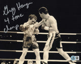 Greg Haugen Autographed Signed 8x10 Photo "4 Time Champ" Beckett BAS QR #BS30768