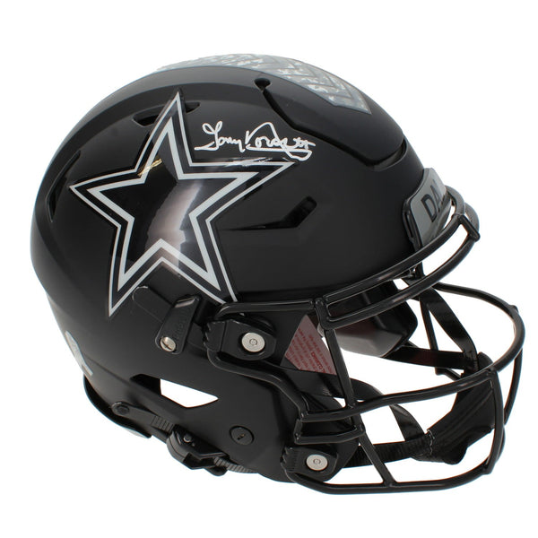 Tony Dorsett Autographed Cowboys 2026 Salute to Service Speedflex Helmet Beckett