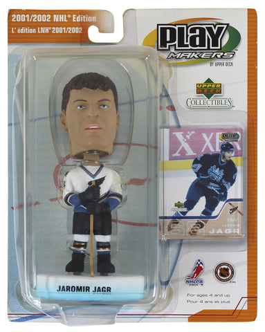 Capitals Jaromir Jagr 2001 NHL Edition PlayMakers Upper Deck Bobblehead