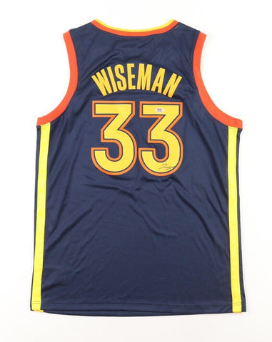 James Wiseman Signed Golden State Warriors Jersey (PSA COA) 2020 #2 Draft Pick