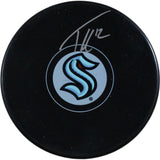 Tye Kartye Autographed/Signed Seattle Kraken Logo Puck Fanatics 53827