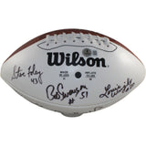 Shanahan Elam Smith +13 Signed Denver Broncos 2002 Team Football Beckett 55429