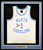 UNC Roy Williams Autographed Framed Jordan Elite Jersey Beckett
