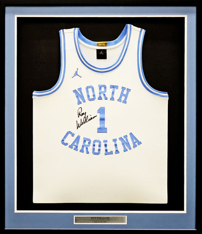 UNC Roy Williams Autographed Framed Jordan Elite Jersey Beckett