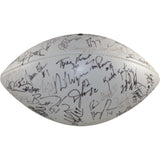 Bowlen Elway Davis +52 Signed Denver Broncos 97 Team Football Beckett 55433