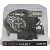 Will Levis Autographed/Signed Tennessee Titans 22 STS Mini Helmet Beckett 46996