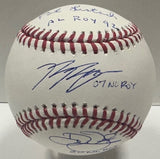 Brewers RYAN BRAUN DEVIN WILLIAMS PAT LISTACH Triple Signed Baseball AUTO w/ ROY
