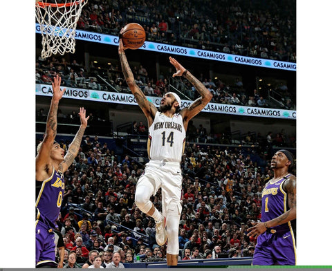 Brandon Ingram New Orleans Pelicans Layup vs. Los Angeles Lakers 11" x 14" Photo