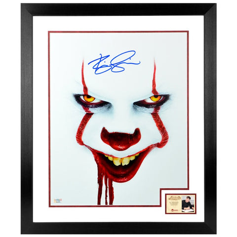 Bill Skarsgard Autographed IT Chapter Two Pennywise 16x20 Framed Photo