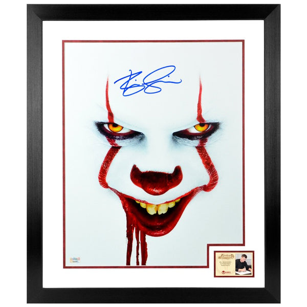 Bill Skarsgard Autographed IT Chapter Two Pennywise 16x20 Framed Photo