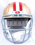 Christian McCaffrey Signed San Francisco 49ers F/S Speed Helmet- Beckett Holo