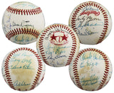 1982 Cracker Jacks (19) Maris, Robinson, Killebrew Signed Baseball BAS #A61784