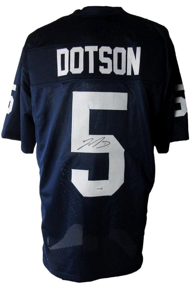 Jahan Dotson Penn State Autographed Football Jersey JSA 204905