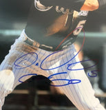 Carlos Gonzalez Autographed Colorado Rockies 8x10 Photo -- JSA COA