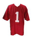Nick Saban Alabama Autographed/Inscribed Football Jersey PSA/DNA 192675
