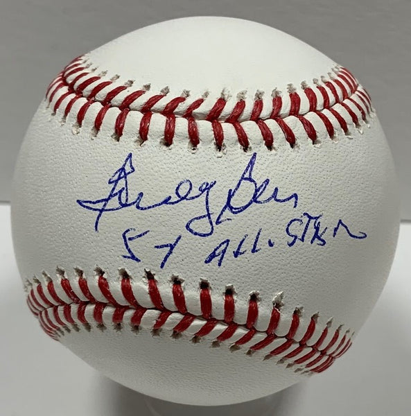 Rangers BUDDY BELL Signed MLB Official Baseball AUTO w/ 5 x All Star Indians JSA