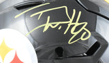 T.J. Watt Autographed Pittsburgh Steelers F/S Speed Flex Helmet - Beckett W Holo