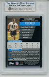 Heath Miller Autographed 2005 Bowman #140 Trading Card Slab Beckett 57096