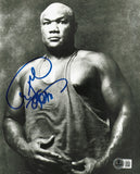 George Foreman Autographed Signed 8x10 Photo Beckett BAS QR #AE31658