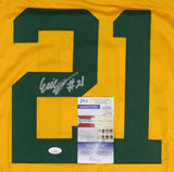 Eric Stokes Signed Green Bay Packers Throwback Jersey (JSA COA) 2021 1st Rnd Pk