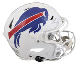 Bills James Cook Authentic Signed Speed Flex Full Size Helmet BAS Witnessed