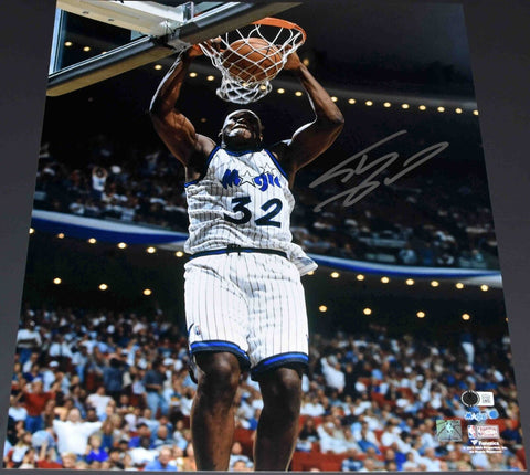 SHAQUILLE SHAQ O'NEAL SIGNED AUTOGRAPHED ORLANDO MAGIC 16x20 PHOTO BECKETT