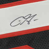 FRAMED Autographed/Signed CHRIS GODWIN 33x42 Tampa Bay Pewter Jersey JSA COA