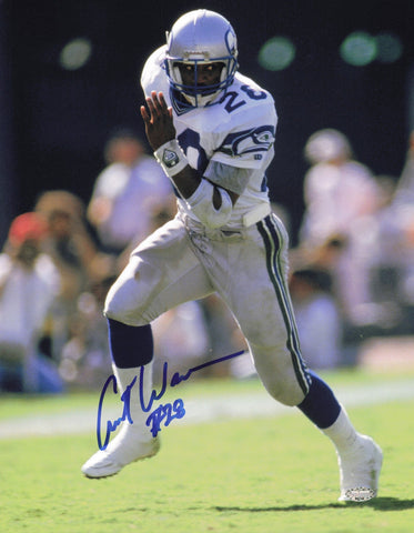 Curt Warner Autographed Signed 11x14 Photo Seattle Seahawks MCS Holo #64172