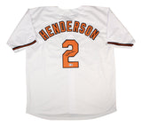 Gunnar Henderson Baltimore Signed White Baseball Jersey BAS