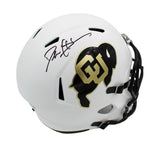 Deion Sanders Signed Colorado Buffaloes Speed Full Size NCAA Helmet