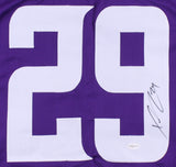 Xavier Rhodes Signed Minnesota Vikings Purple Jersey (TSE) 2xPro Bowl Cornerback