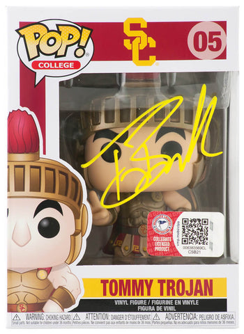 Tony Boselli Signed USC Trojans Tommy Trojan Funko Pop Doll #05 - (SCHWARTZ COA)