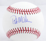 Pat Mahomes Autographed Rawlings OML Baseball - Prova *Blue