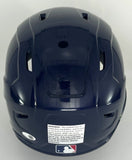 Brewers ANDREW VAUGHN Signed Full Size Milwaukee Rawlings BLUE Helmet AUTO - JSA