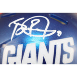 Brian Burns Autographed New York Giants Color Rush Mini Helmet Beckett 53885