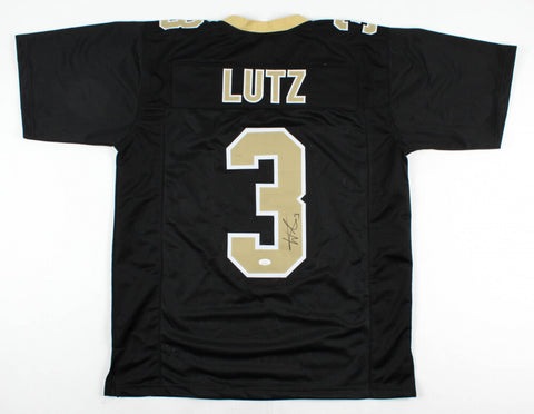 Wil Lutz Signed New Orleans Saints Jersey (JSA COA) 2019 Pro Bowl Place Kicker