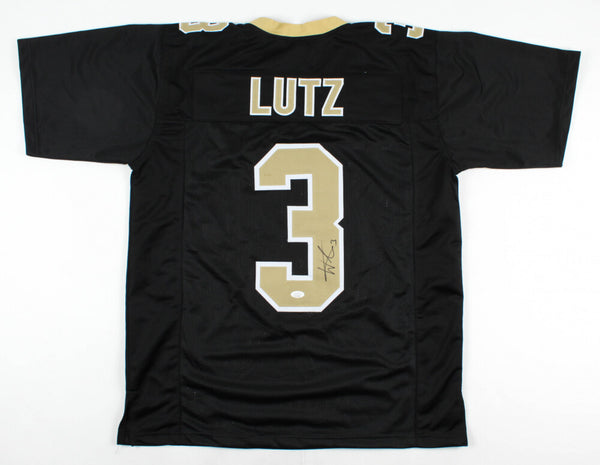 Wil Lutz Signed New Orleans Saints Jersey (JSA COA) 2019 Pro Bowl Place Kicker