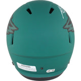 AJ Brown Autographed Philadelphia Eagles F/S Rave Helmet Beckett Witness 49791