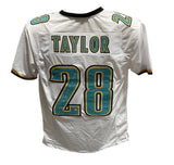 Fred Taylor Autographed/Signed Pro Style Jersey White Insc. Beckett 40942