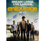 Multi-Signed Entourage Unframed 16x20 Photo - Dream Large - With Inscriptions