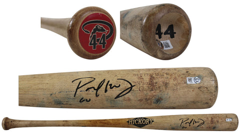 D-Backs Paul Goldschmidt "GU" Signed Game Used Old Hickory Bat MLB & BAS