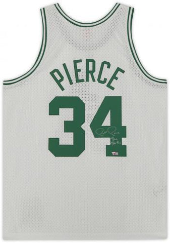 FRMD Paul Pierce Celtics Signed 2007-08 Mitchell & Ness Jersey "The Truth"