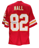 Dante Hall Signed/Autographed Red Custom Football Jersey KC Chiefs JSA 193585