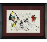 Reggie Jackson Signed Framed 15x20 Mr October MLB Photo - Limited Edition 14/25