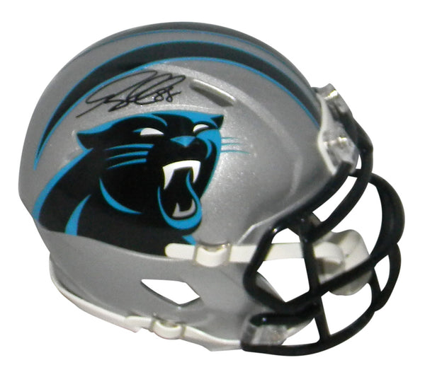 GREG OLSEN AUTOGRAPHED CAROLINA PANTHERS SPEED MINI HELMET BECKETT